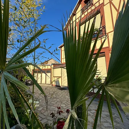 Maison Colombage Normande Casa de Férias *